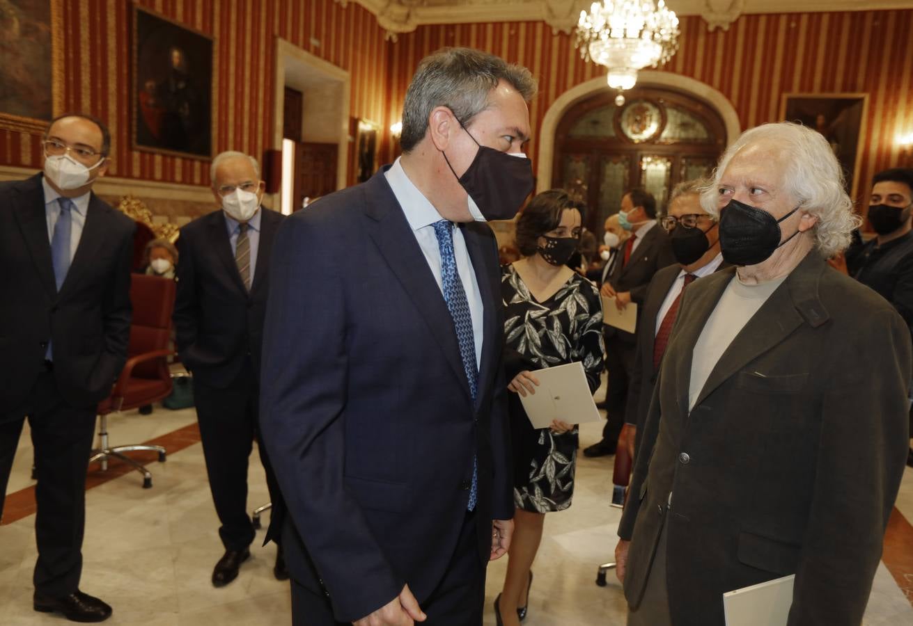 Homenaje a Manuel del Valle en el Ayuntamiento de Sevilla