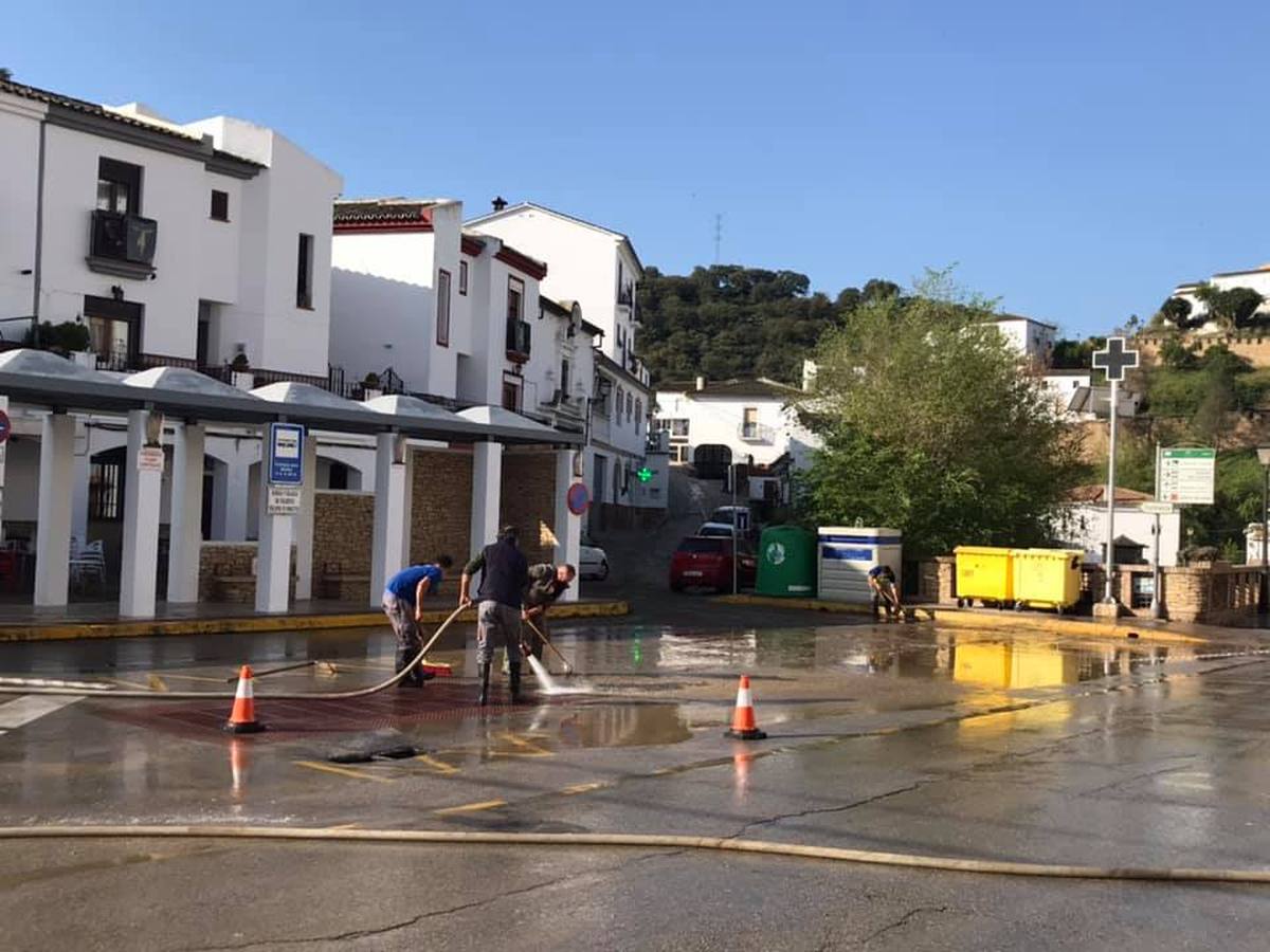 Fotos: Setenil decreta el estado de emergencia tras las lluvias de este domingo