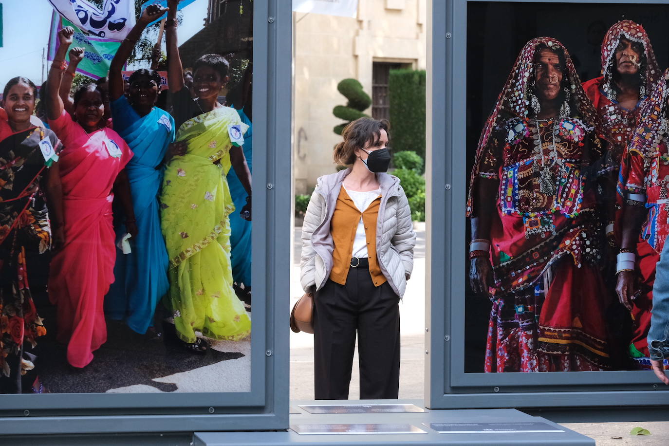 La exposición de Cristina García Rodero, en el bulevar Gran Capitán de Córdoba