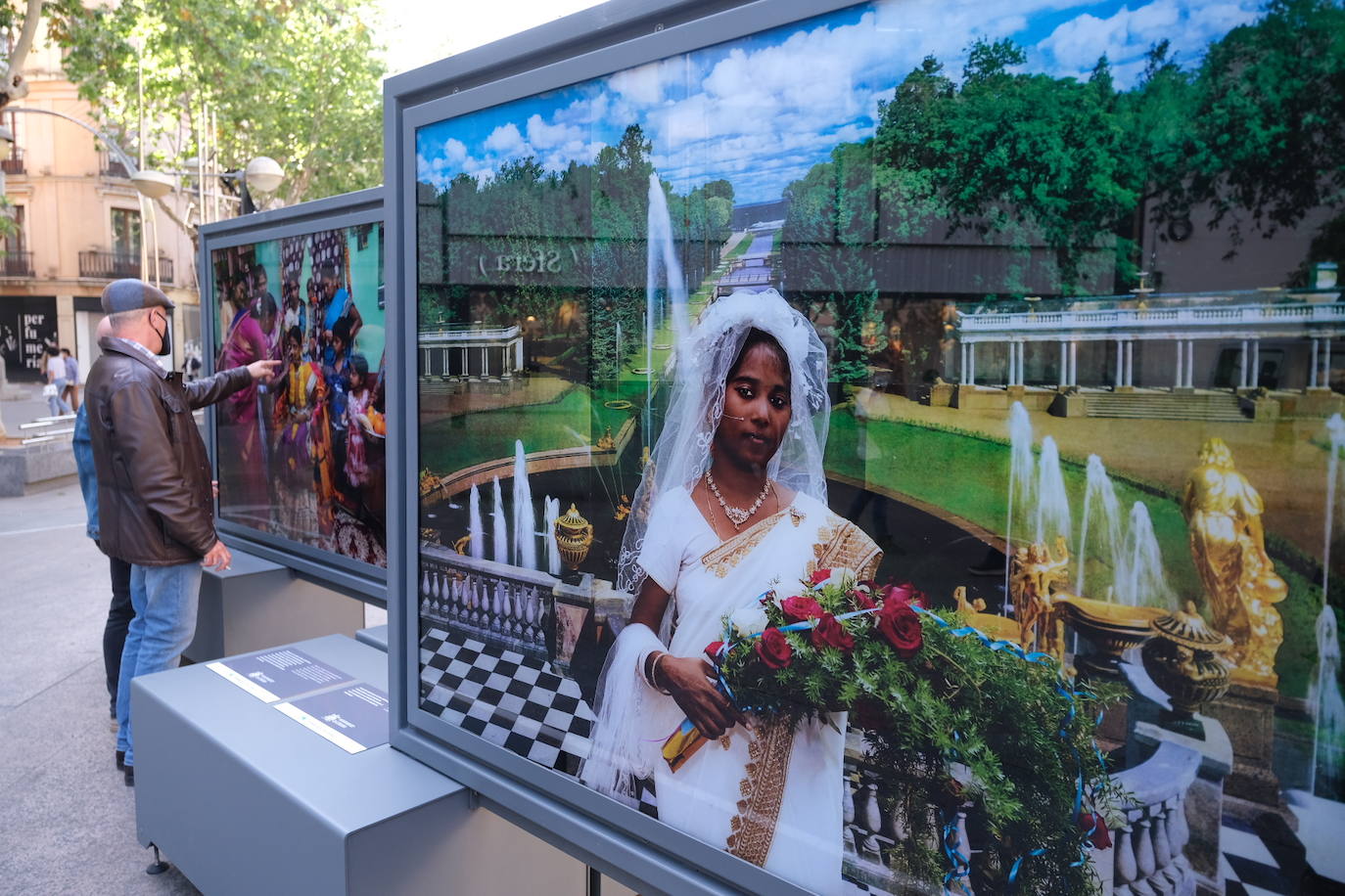 La exposición de Cristina García Rodero, en el bulevar Gran Capitán de Córdoba