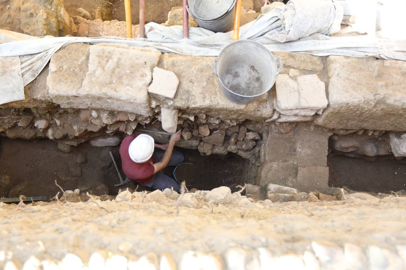 El nuevo hallazgo arqueológico en la Mezquita-Catedral de Córdoba, en imágenes