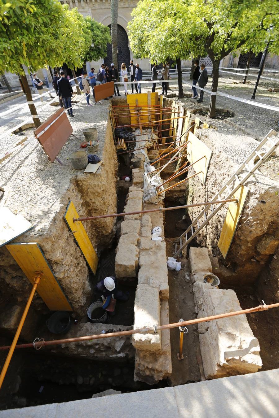 El nuevo hallazgo arqueológico en la Mezquita-Catedral de Córdoba, en imágenes