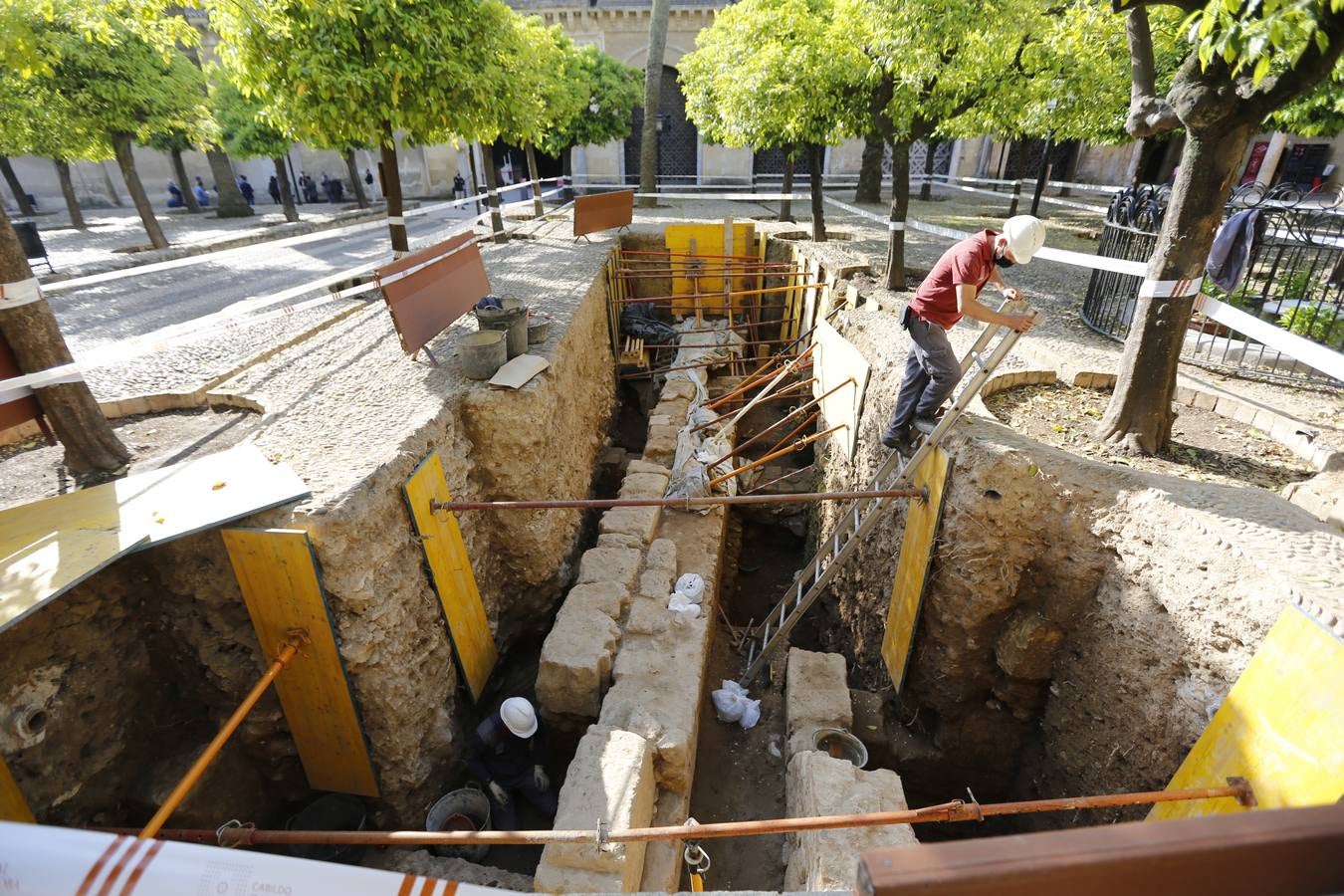 El nuevo hallazgo arqueológico en la Mezquita-Catedral de Córdoba, en imágenes