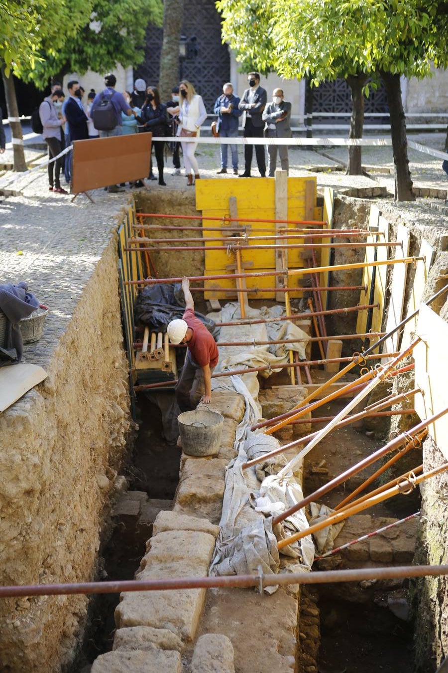 El nuevo hallazgo arqueológico en la Mezquita-Catedral de Córdoba, en imágenes