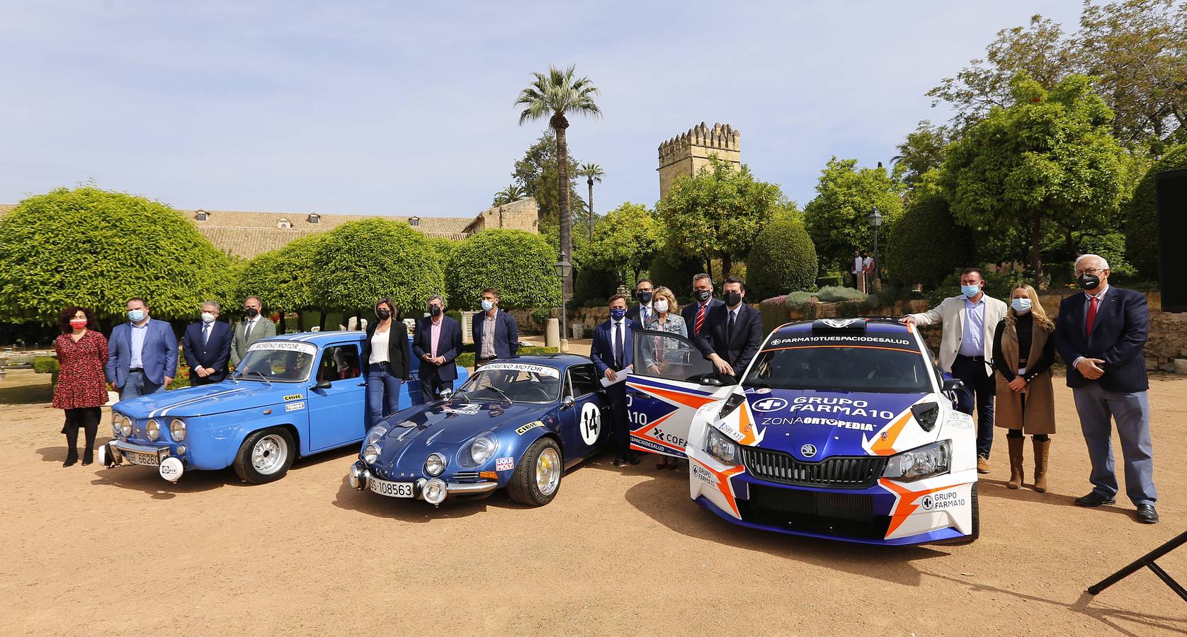 La presentación del Rallye Sierra Morena de Córdoba, en imágenes