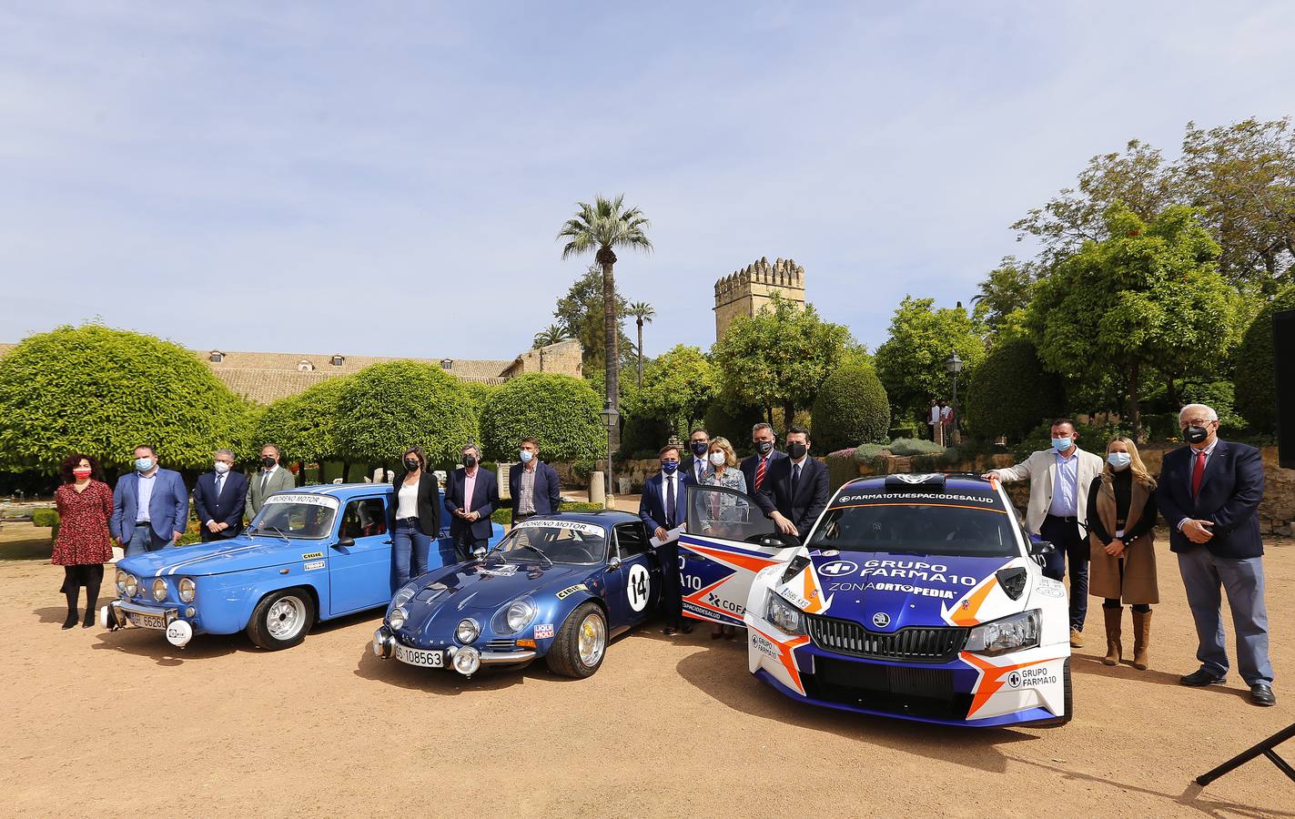 La presentación del Rallye Sierra Morena de Córdoba, en imágenes