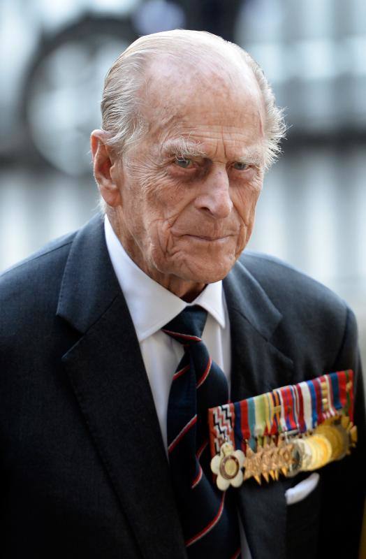 El Duque de Edimburgo. 