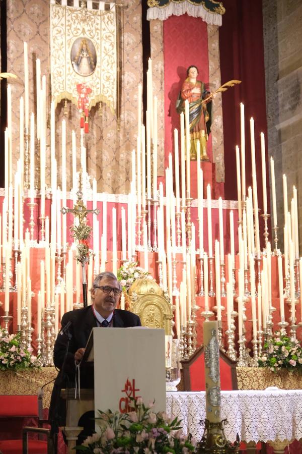 El pregón de gloria y presentación del cartel, en imágenes