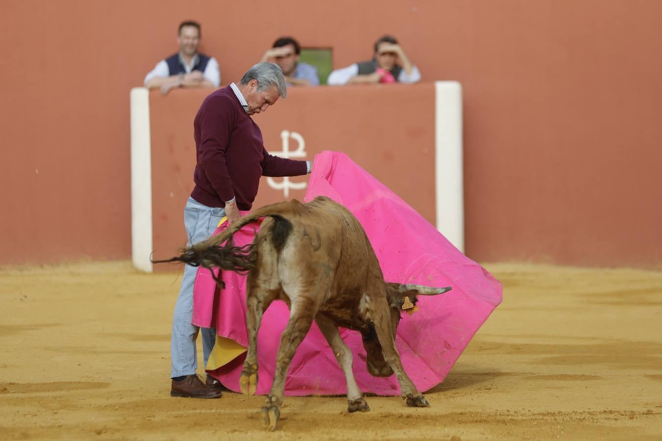 Antonio Ruiz 'Espartaco' celebró su ochenta cumpleaños toreando con los 'suyos'