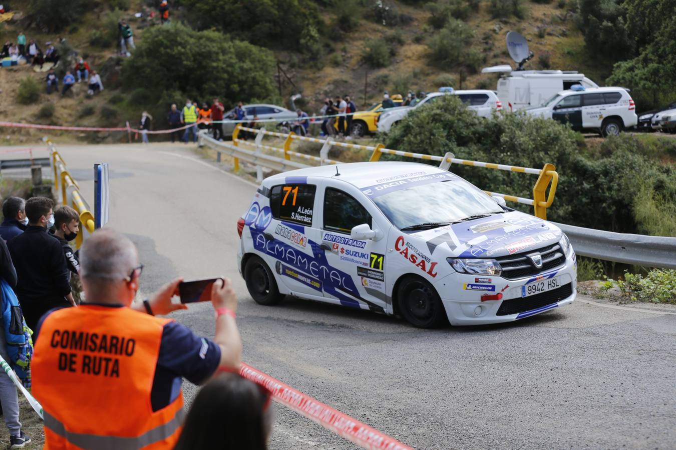 El último día del Rallye Sierra Morena, en imágenes