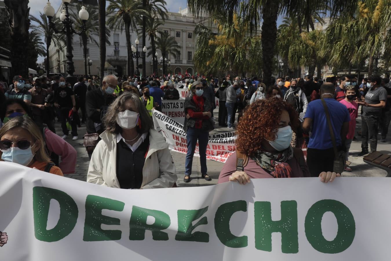 Manifestación por la reindustrialización de la Bahía de Cádiz