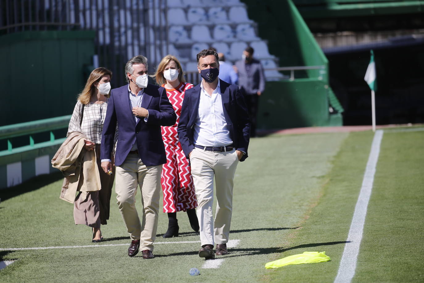 El ambiente en El Arcángel en el Córdoba CF - Linense, en imágenes