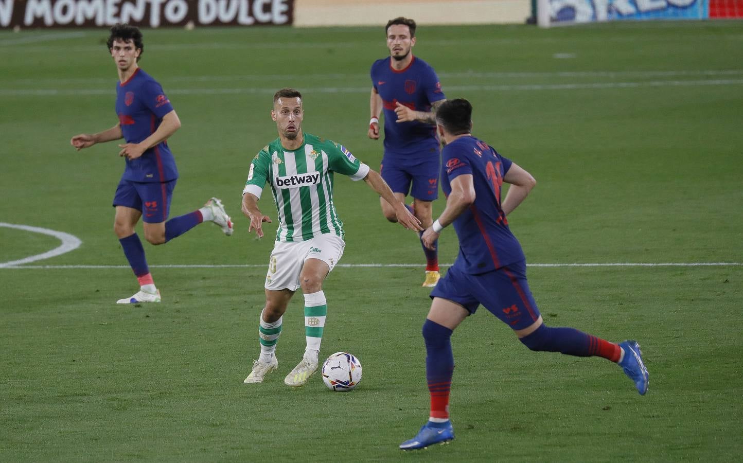 Partido entre el Betis y el Atlético de Madrid