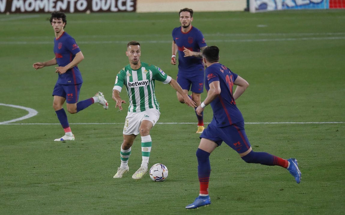 Partido entre el Betis y el Atlético de Madrid