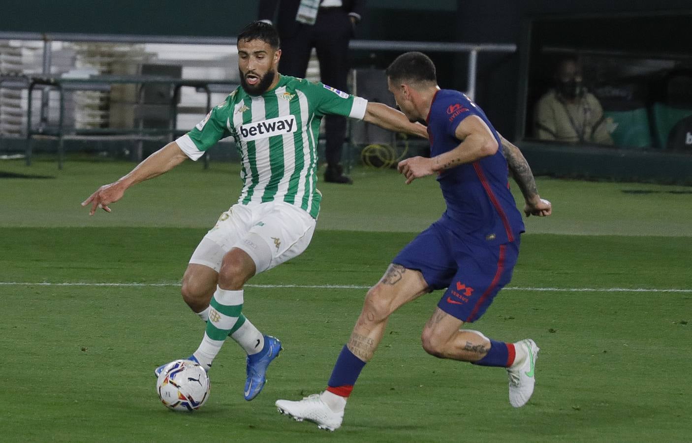 Partido entre el Betis y el Atlético de Madrid