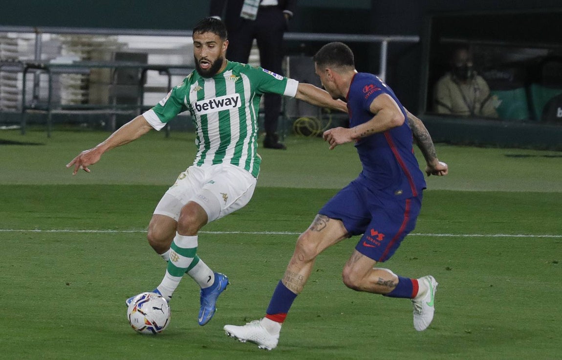 Partido entre el Betis y el Atlético de Madrid