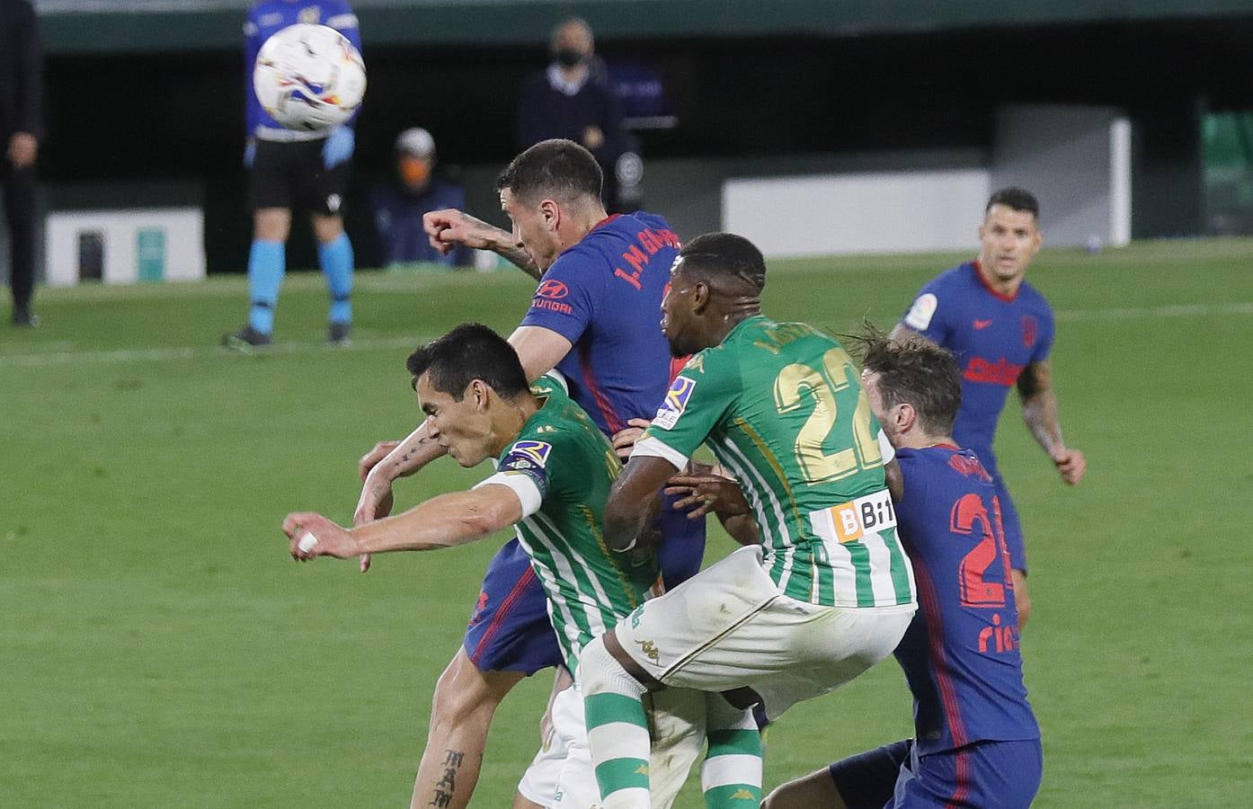 Partido entre el Betis y el Atlético de Madrid