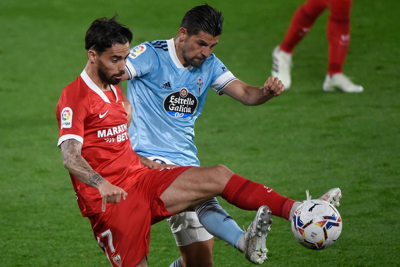 Partido entre el Celta y el Sevilla