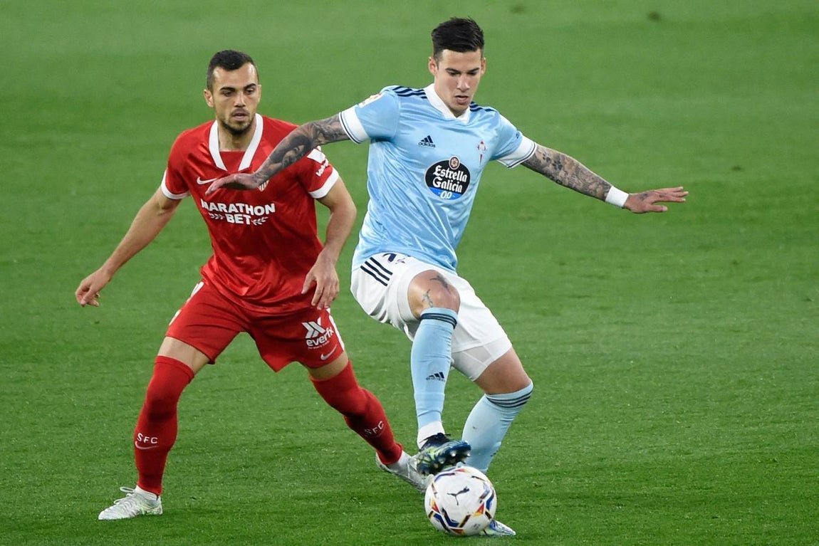 Partido entre el Celta y el Sevilla
