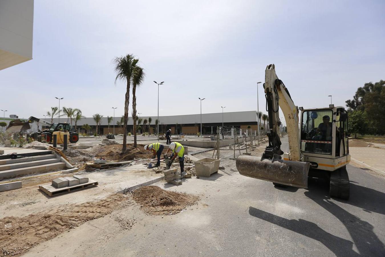 La obra del parque comercial Los Patios de Azahara de Córdoba, en imágenes