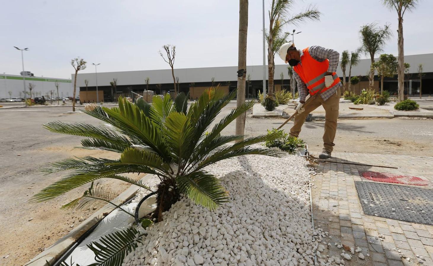 La obra del parque comercial Los Patios de Azahara de Córdoba, en imágenes