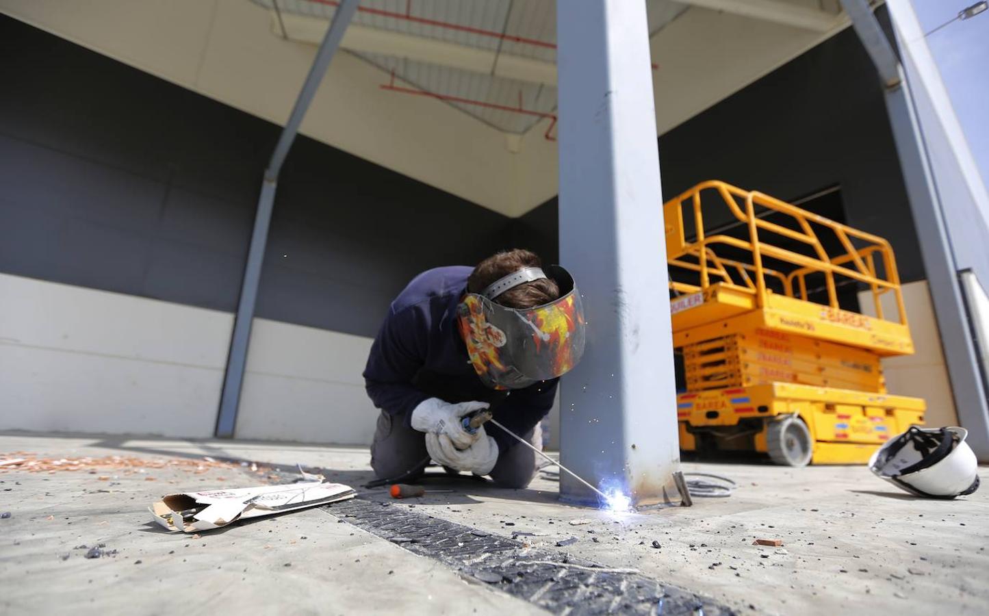 La obra del parque comercial Los Patios de Azahara de Córdoba, en imágenes