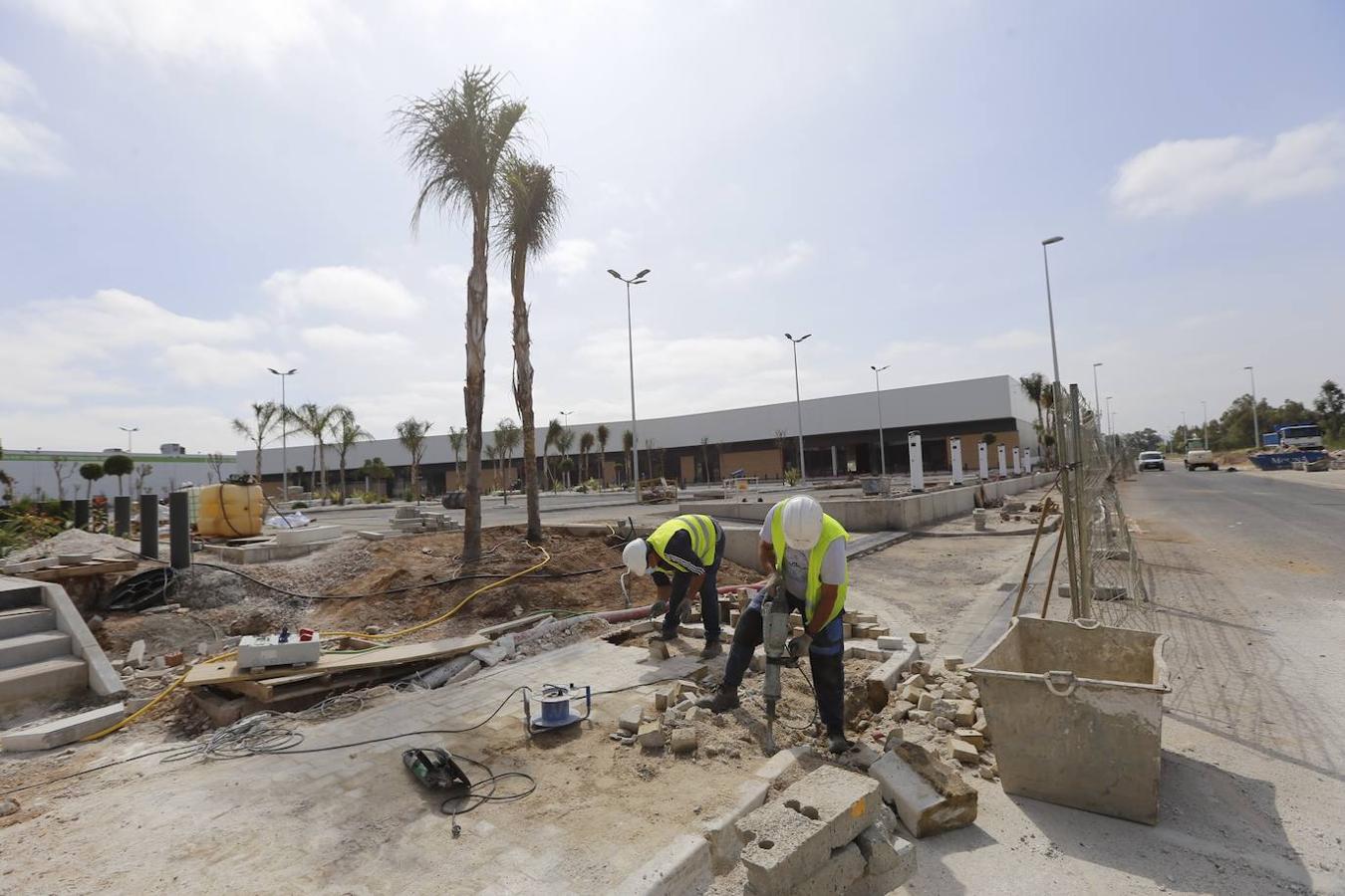 La obra del parque comercial Los Patios de Azahara de Córdoba, en imágenes