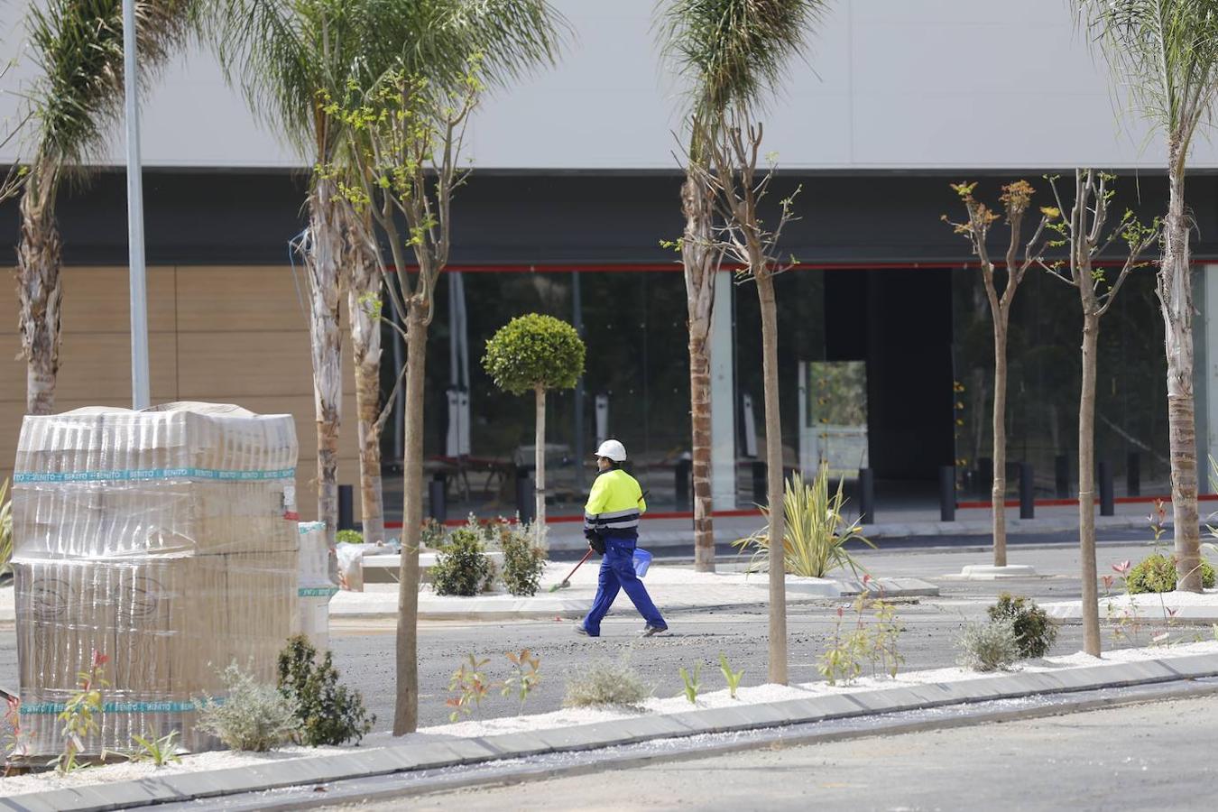 La obra del parque comercial Los Patios de Azahara de Córdoba, en imágenes