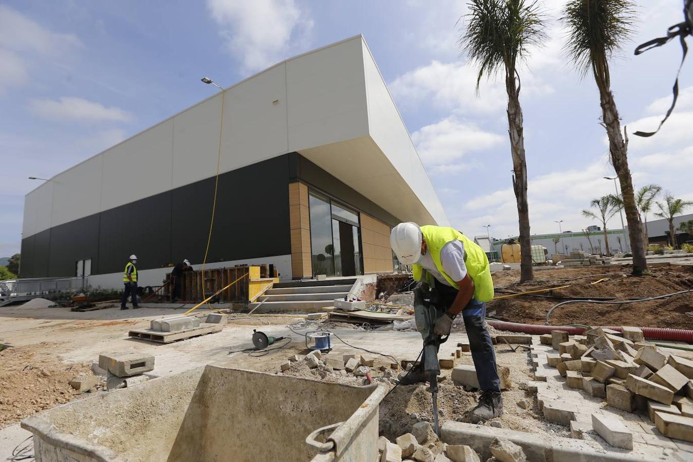 La obra del parque comercial Los Patios de Azahara de Córdoba, en imágenes