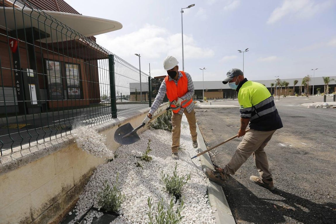 La obra del parque comercial Los Patios de Azahara de Córdoba, en imágenes