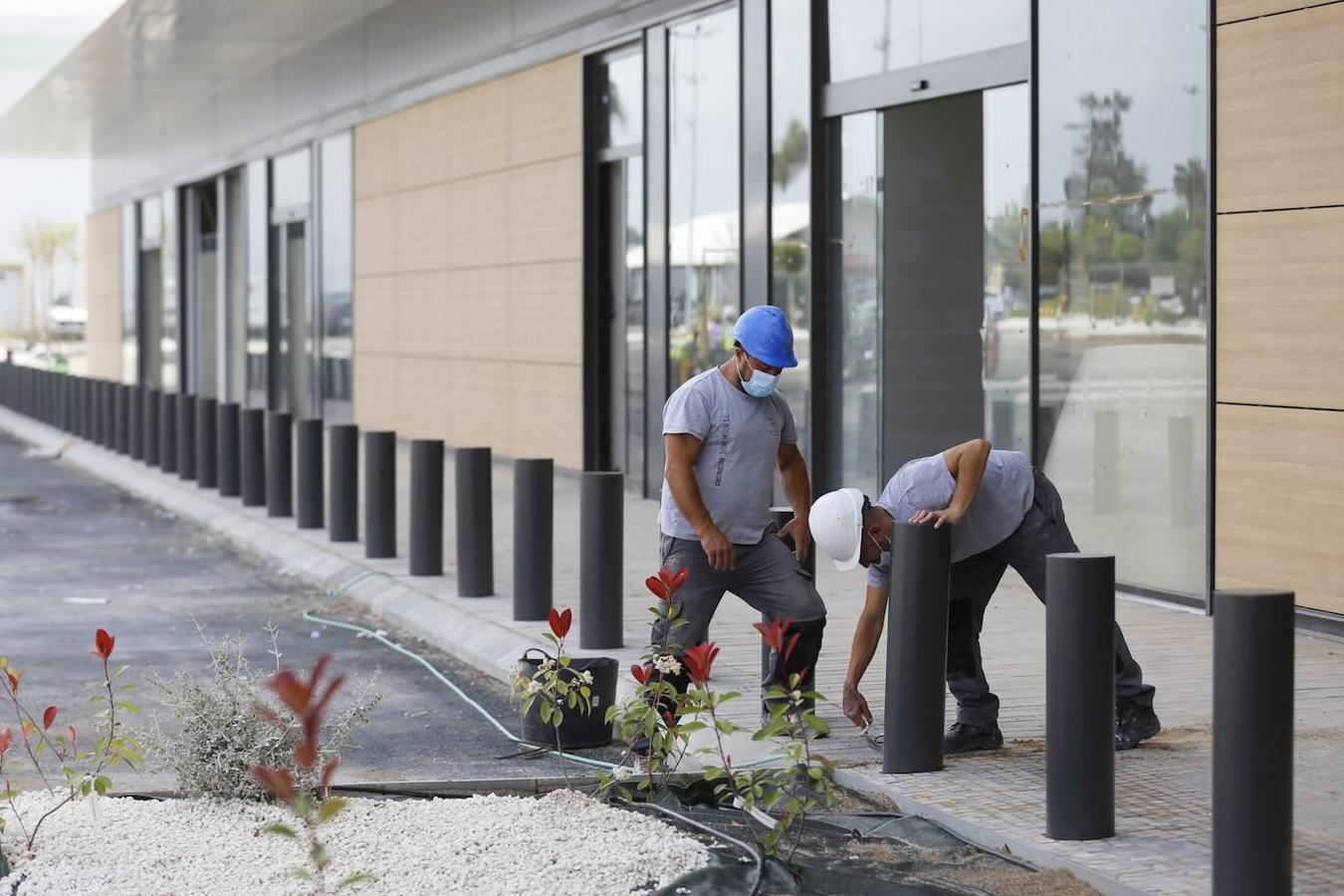 La obra del parque comercial Los Patios de Azahara de Córdoba, en imágenes