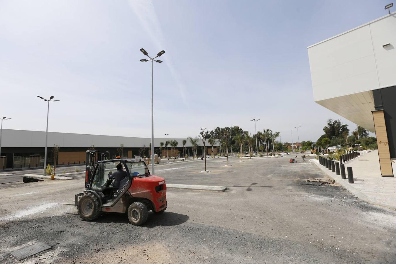 La obra del parque comercial Los Patios de Azahara de Córdoba, en imágenes