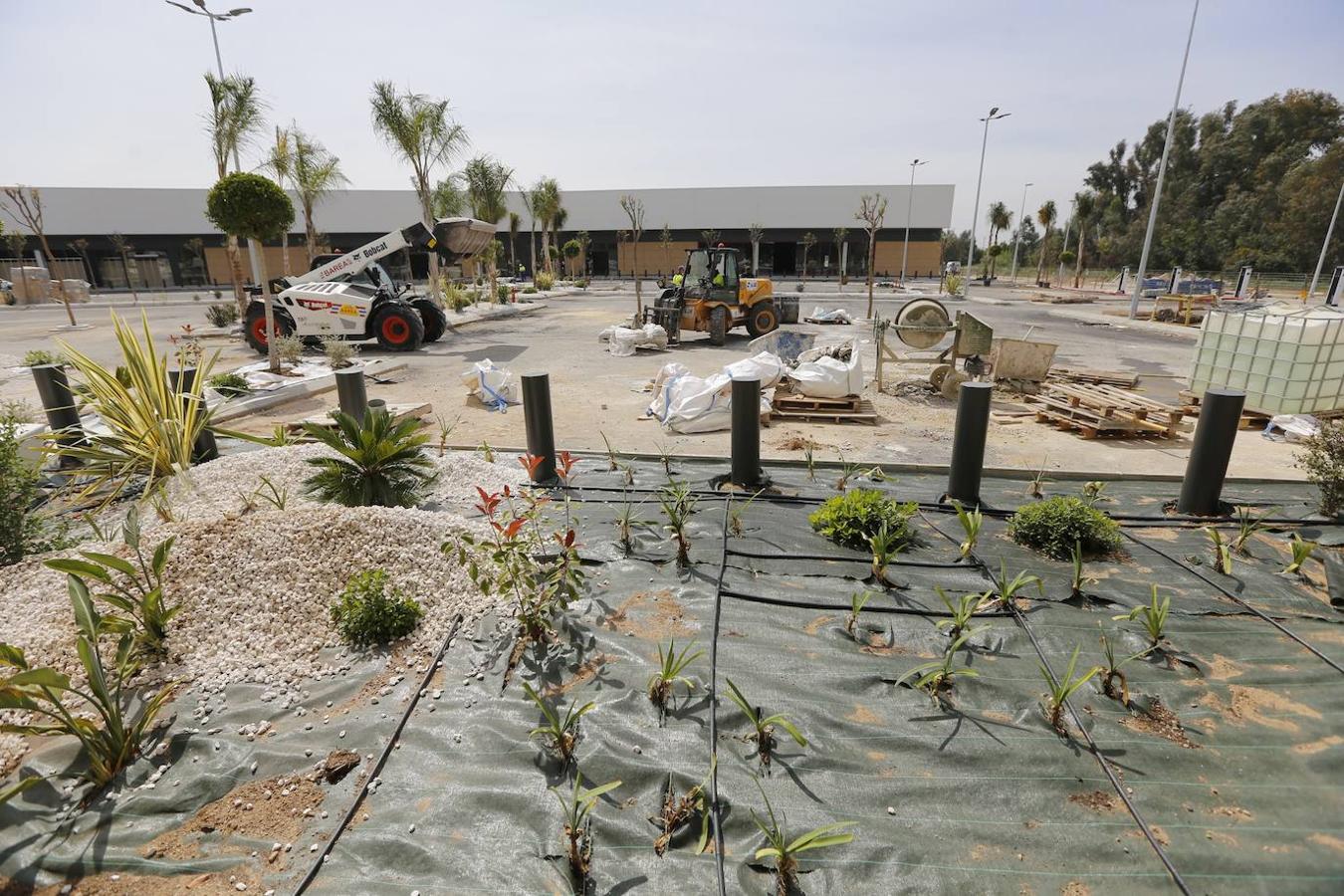 La obra del parque comercial Los Patios de Azahara de Córdoba, en imágenes