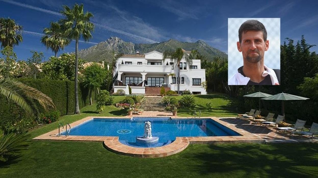 La imponente mansión de 10 millones que Djokovic ha comprado en Marbella