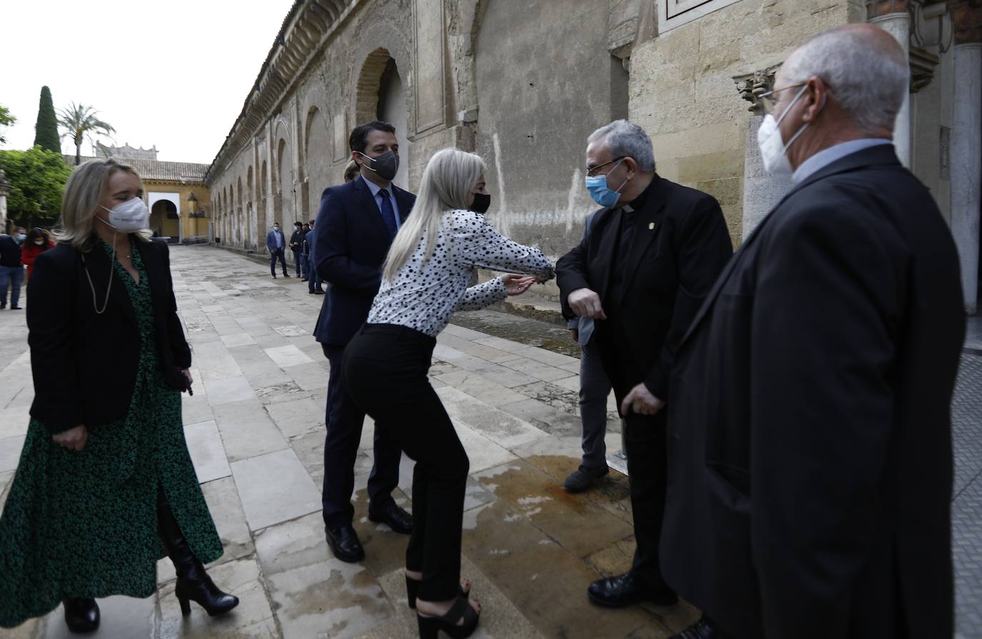 La visita de la consejera de Cultura a las excavaciones de la Mezquita-Catedral de Córdoba, en imágenes