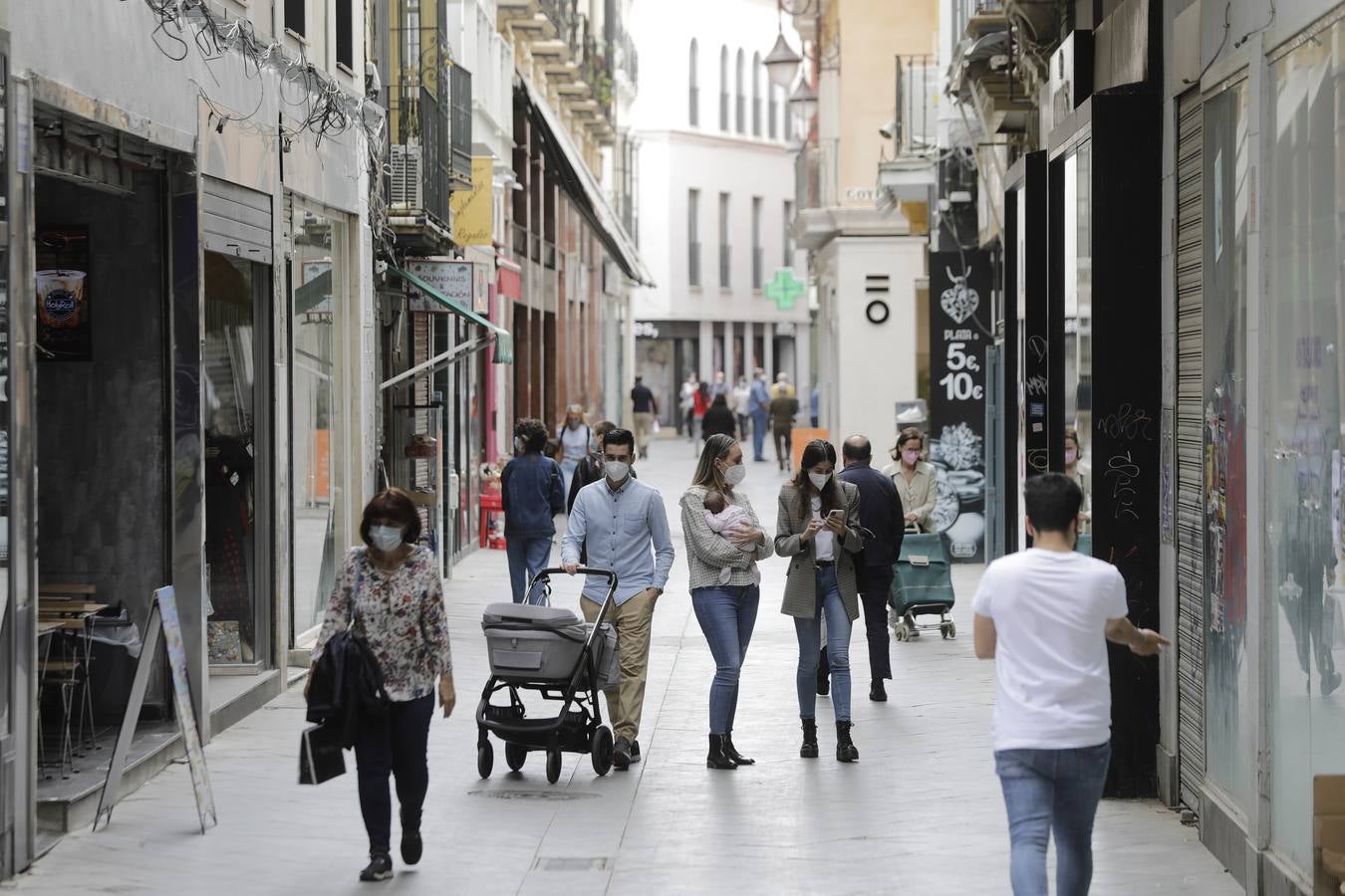 Caen los precios del alquiler en los locales comerciales del Centro de Sevilla