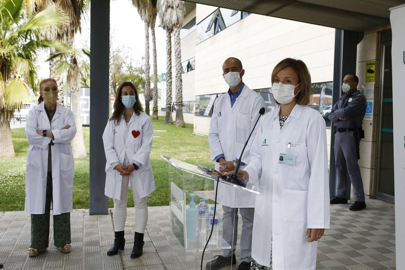 La presentación de una operación pionera en el Reina Sofia de Córdoba, en imágenes