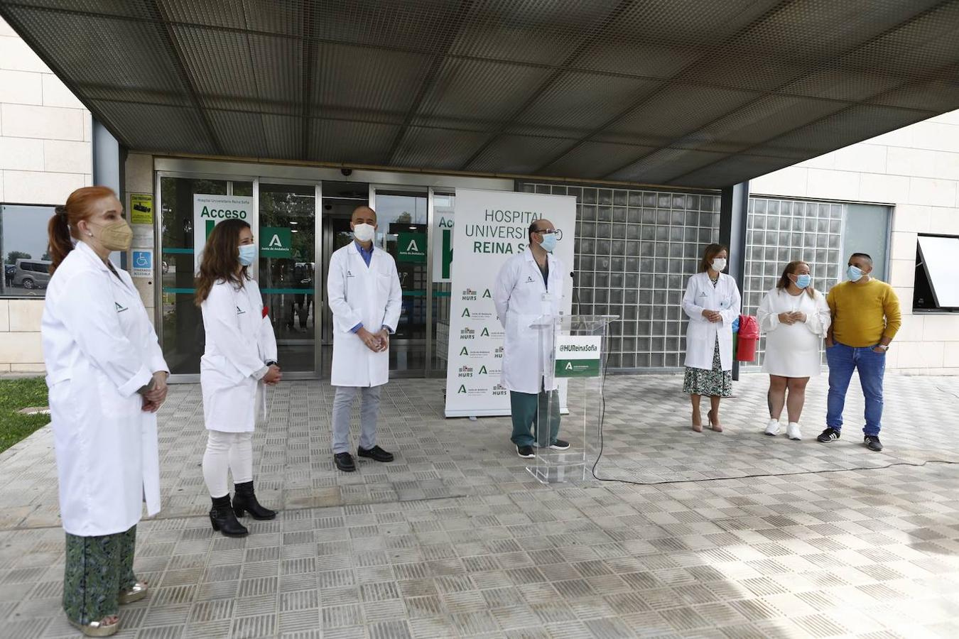 La presentación de una operación pionera en el Reina Sofia de Córdoba, en imágenes