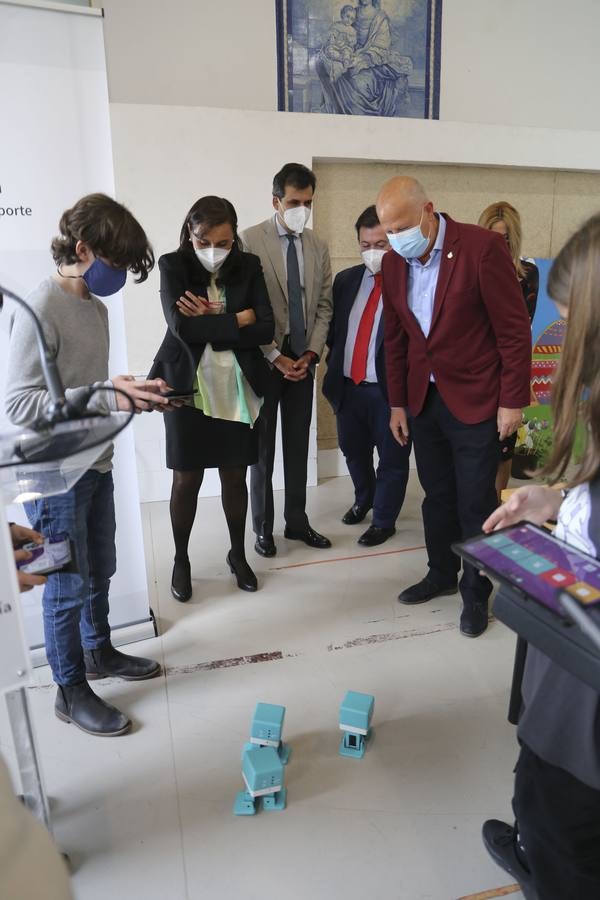 Javier Imbroda en los Altos Colegios de Sevilla