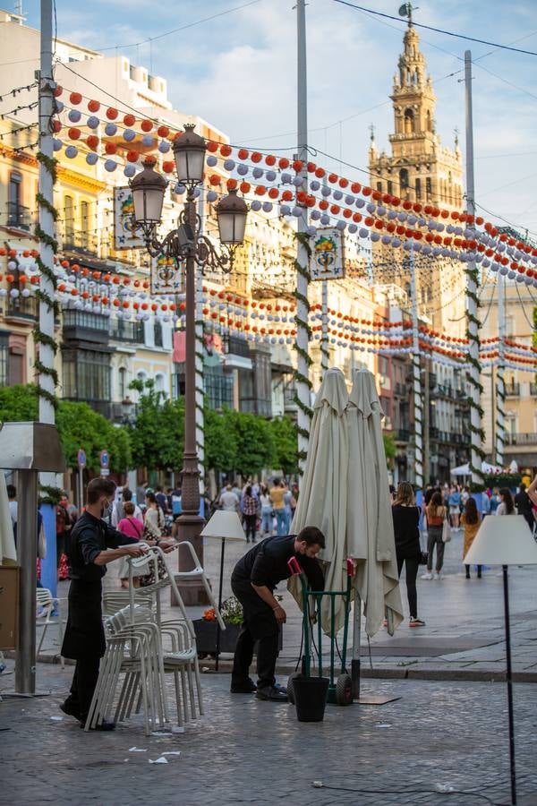 Cierre de bares a las 20 horas en Sevilla