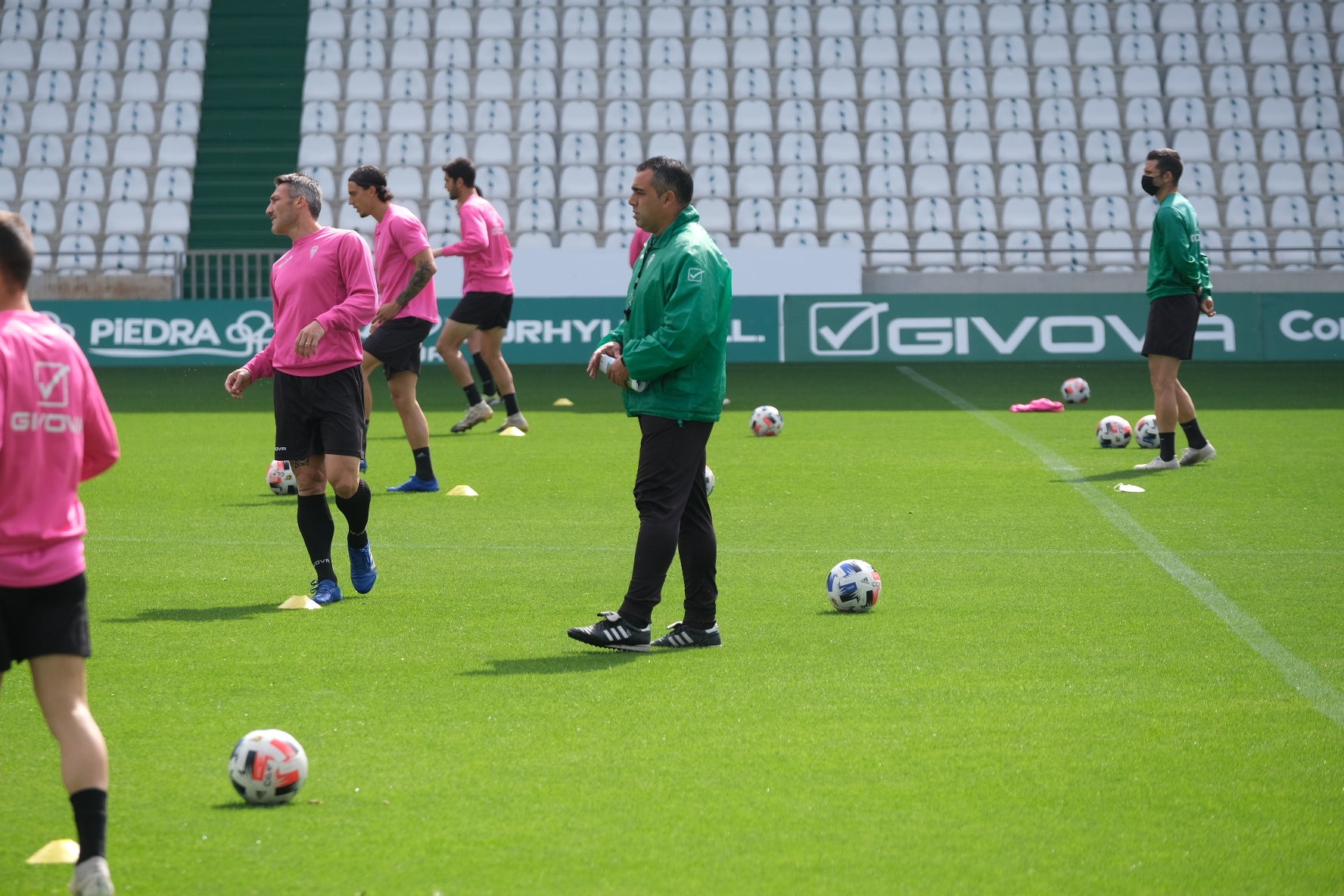 El estreno de Germán Crespo como técnico del Córdoba CF, en imágenes