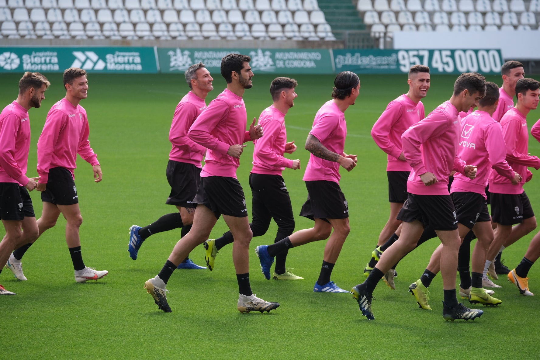 El estreno de Germán Crespo como técnico del Córdoba CF, en imágenes