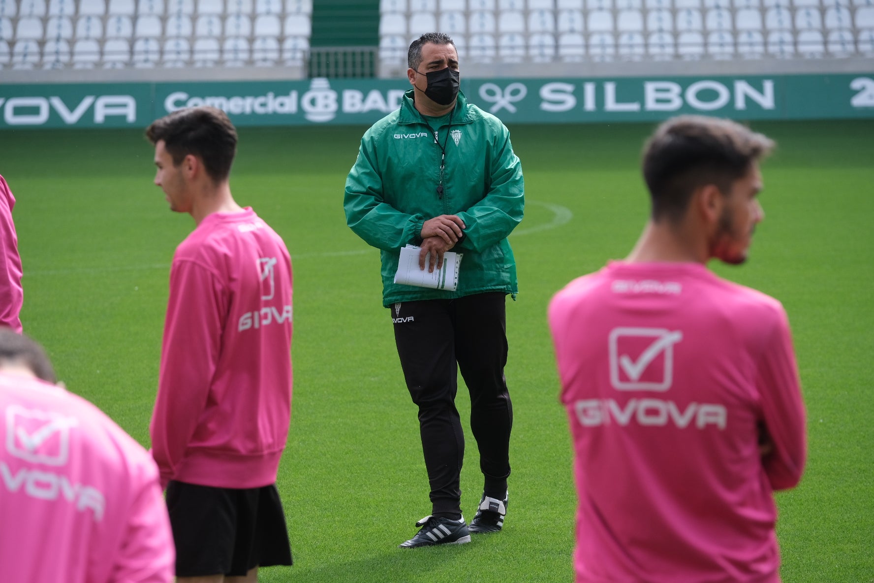 El estreno de Germán Crespo como técnico del Córdoba CF, en imágenes