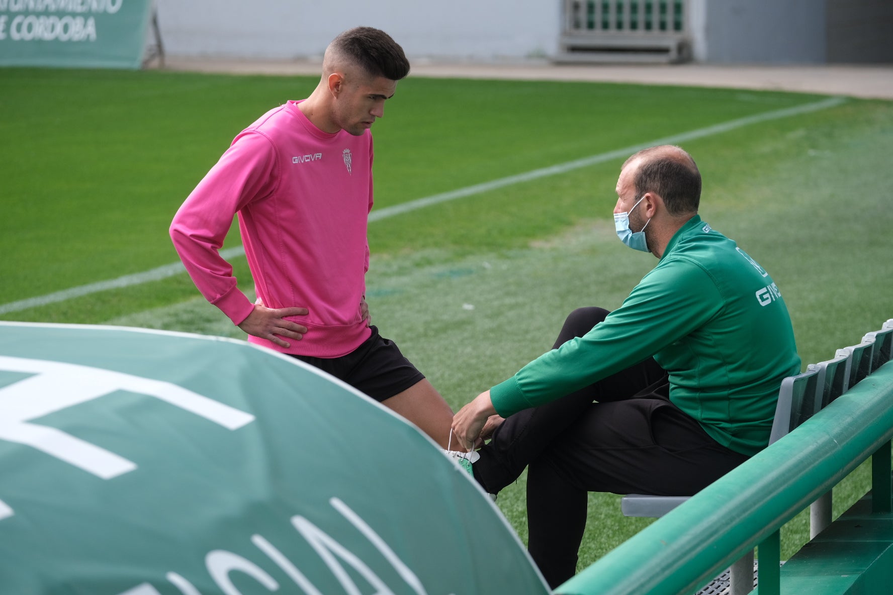 El estreno de Germán Crespo como técnico del Córdoba CF, en imágenes