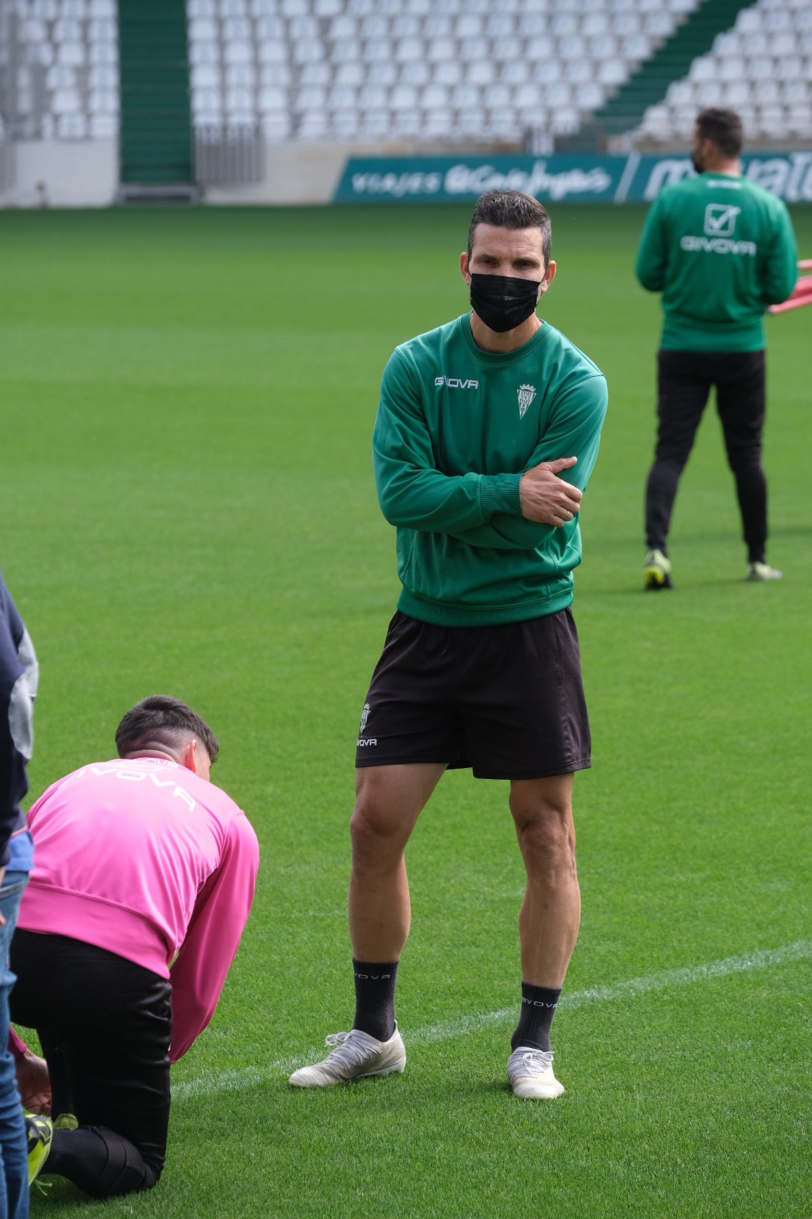 El estreno de Germán Crespo como técnico del Córdoba CF, en imágenes