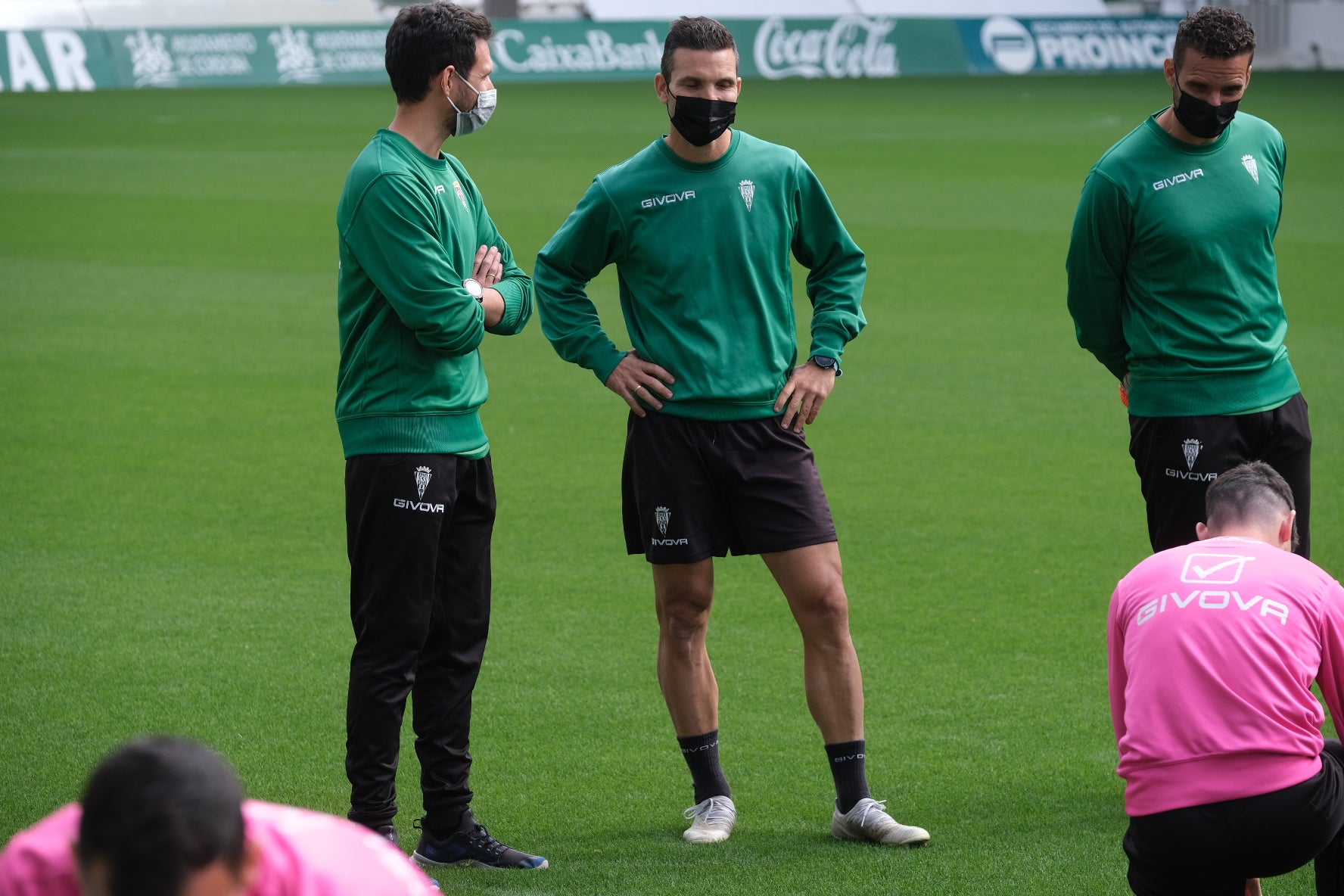 El estreno de Germán Crespo como técnico del Córdoba CF, en imágenes