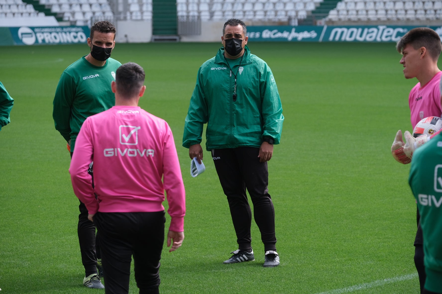 El estreno de Germán Crespo como técnico del Córdoba CF, en imágenes