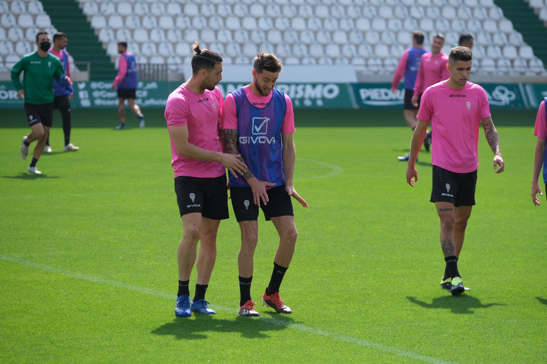 El estreno de Germán Crespo como técnico del Córdoba CF, en imágenes