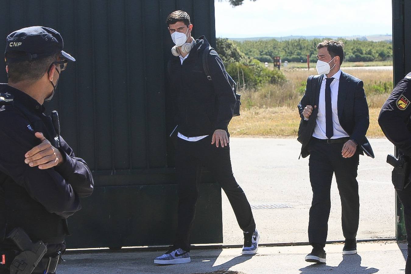 Fotos: El Real Madrid aterriza en Jerez