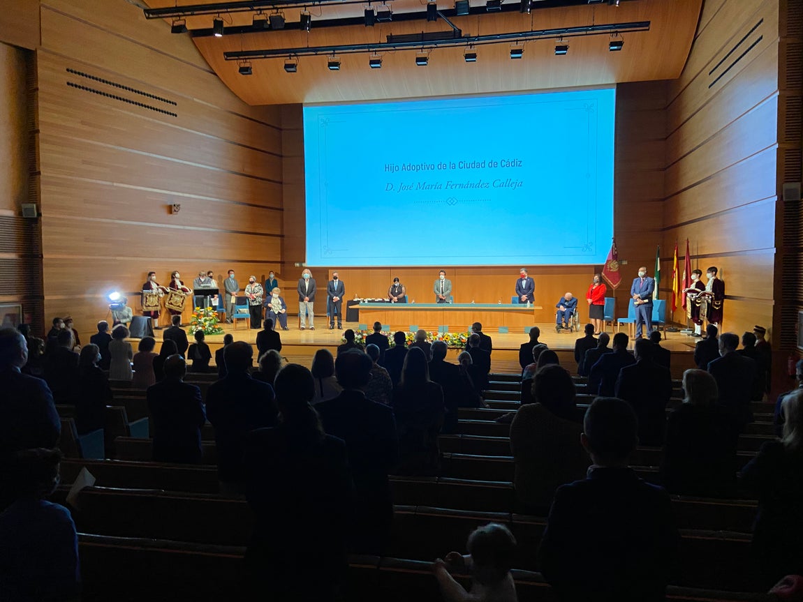 En imágenes: Acto de reconocimiento de Hijas e Hijos Predilectos y Adoptivos de Cádiz